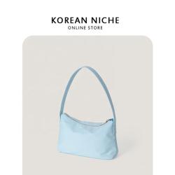 2024 New Simple Versatile Women Hand Bag Candy Nylon Underarm Shoulder Bag Korean Style Fashion Handbags for Ladies