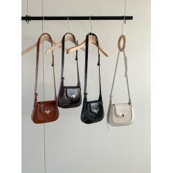 Wholesale New Trend Crossbody Bags Vintage gold lock shoulder bag PU leather shell Handbag for Girls