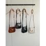 Wholesale New Trend Crossbody Bags Vintage gold lock shoulder bag PU leather shell Handbag for Girls