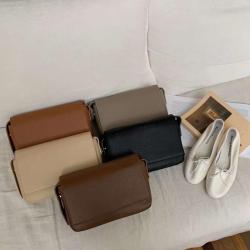 2024 Design Bag Women's New Fashion Casual Pu Leather Single Shoulder Crossbody Small Square Bag Sac A Main