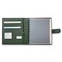 Good quality leather notebook cover nice leather travel portfolio