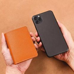 HR746 New Fashion Wallet Men Women PVC ID Credit Card Holders Simple Slim Wallet Purse With Snap-Fastener For Men