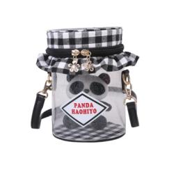 New Style Girl Custom Clear Ita Bag Fashion Chain transparent bucket ita bag for women