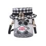 New Style Girl Custom Clear Ita Bag Fashion Chain transparent bucket ita bag for women