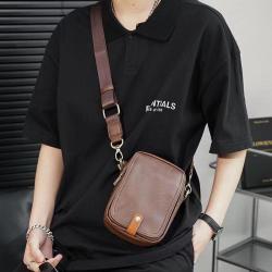 New minimalist casual and fashionable men's mobile phone bag