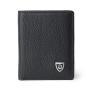OEM184 Men Wallets Thin Name Engraving Genuine Leather MINI Men Purse ID Card Holder Classic High Quality Men Wallets
