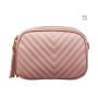 Quilted crossbody bags women handbags fashion ladies squared shoulder purse leather bags with tassels wholesale