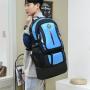 HR138 Unisex Work Travel Large Luggage Backpack Nylon Outdoor Leisure Hiking Storage Bag Waterproof Laptop Pocket Backpack