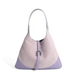 2024 New Women'S Bag Fashion All-In-One Large Capacity Underarm Tote Bag High-Grade Sense Of Niche Color Patchwork Handbag