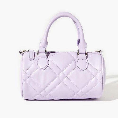 Custom Logo Pu Leather Fashion Purse And Handbags 2023 Trending Embroidered Diamond Pillow Handbag Women Bags