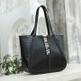 2024 fashion handbag for women quality large-capacity tote bag crocodile ladies designer famous brand shoulder bag factory 3