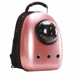 KBW444 Cat Bag Wholesale  New Go Out Portable Transparent Double Shoulder Space Bag Large Capacity Breathable Cat Pet Bag