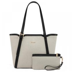 LOVEVOOK 2024 Factory New Customized Canvas Ladies Handbags Purses Bag Fashion High Quality  tote bag Handbag sets For Women