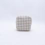 New Arrival Wholesale Small Square Box Cosmetic Portable Travel Pink Cute Eco Friendly Terry Small Cosmetic Bag