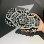 Ladies Party Wedding Handmade Crystal Diamond Rhinestone Clutch Evening Designer Bags sac tendance 2024