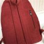 SC047 Students Simple Corduroy Backpack Korean Version School Bags Girls Lightweight Casual Daypack ins Student Backpack