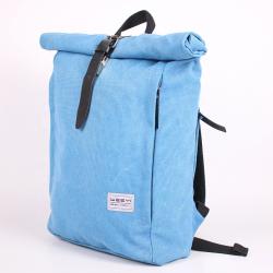 CHANGRONG Custom Unisex Canvas Roll top laptop backpacks for Men Women