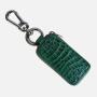 Custom Hand Made  Luxury Genuine Crocodile Skin Leather Mini Slim Mens Women Key Holder Leather Car Key Holder Wallet Case