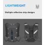 ZR926 Outdoor Nylon Running Backpack 5L Safety Reflective Sports Riding Bag Water Bag Marathon Cycling Hiking Climbing Bag