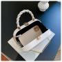 HR265 Advanced Versatile Small Bag Women's New Versatile Popular Small Crowd Chain Crossbody Bag Handheld Box Small Square Bag