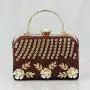 Wholesale Clutch Bag Women Purse Bling Party Bags Bridal Wedding Elegant Flower Handbag Evening Bags For Woman