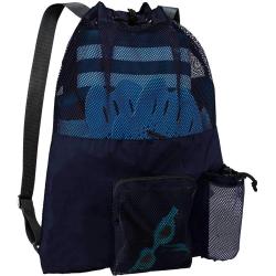 Gelory Big Mesh Mummy Backpack For Wet Swimming Gym and Workout Gear