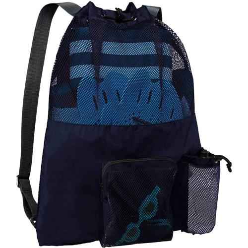 Gelory Big Mesh Mummy Backpack For Wet Swimming Gym and Workout Gear