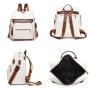 ZR093 New Women's Backpack Fashion Versatile Women's Backpack Simple Atmosphere Comfortable Retro Classic