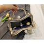 ZR589 Woman Evening China Style Bag Daily Life Girl Chain Square Single Shoulder Crossbody Bag Girl Flower Party Dinner Bag