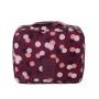 Floral fabric portable travel toiletries Waterproof travel storage Portable toiletries square toiletries cosmetic bags