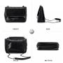 LOVEVOOK fashion designer sling bag for ladies purse with lock messenger wallet shoulder crossbody leather bags for women girls