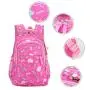 Low Price Flower Printed 3 Pieces Set Bags Lunch Bag Other Backpack Children Backpack School Bags For Girls