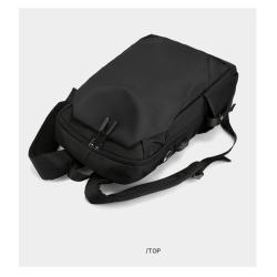 BSCI Factory Men's Casual Waterproof Travel Bag Daily Use Comfortable Commuting Carry on Laptop Backpack