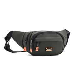 2024 Custom Waterproof Waist Bag For Men Sport Shoulder Crossbody Fanny Pack