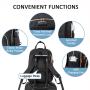 LOVEVOOK 2022 Unisex 15.6 inch large Anti-Theft Business laptop Backpacks with Lock School Bookbag Men & Women Travel Backpack