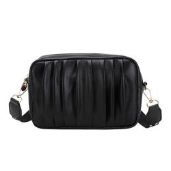 2024 Women's Casual PU Small Square Bag Single Shoulder Crossbody Minimalist Camera and Mobile Phone Bag Lady's Fashion