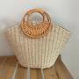 2024 New Handheld Grass Knitted Simple Woven Women's Bag sac main femm sac