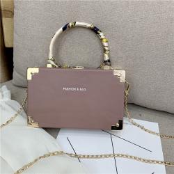 Popular Pearl Handbag New Bag For Women  Texture Double Layer Small Square Bag Single Shoulder Cross Bag For Women