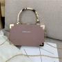 Popular Pearl Handbag New Bag For Women  Texture Double Layer Small Square Bag Single Shoulder Cross Bag For Women