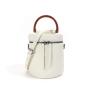 OEM ODM Sac A Main Personalise 2024 Women Small Custom Luxury Fashion Leather Sling Crossbody Cylinder Bucket Hand Bags Ladies
