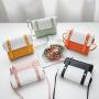 Korean Version Personality Rivet Color Single Shoulder Crossbody Bag Fashion Women's Small Square Bag Cross-border Bag