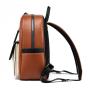 Fashion velvet women's Leisure Bags laptop Women's Leather design custom school backpacks 2024