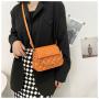 2023 New Fashion Small Square Diamond Lattice Zipper Bag Single Shoulder Messenger Chain Bag Women Hand Bags Ladies