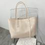 New Korean Version Of Fashion Pu Bag Foreign Trade Single Shoulder Bag Trend Large Capacity Female  Crocodile Print Tote Handbag
