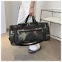 HR679 Unisex Outdoor Camouflage Luggage Travel Bag Oxford Travel Sports Storage Handbag Waterproof Short Distance Travel Bag