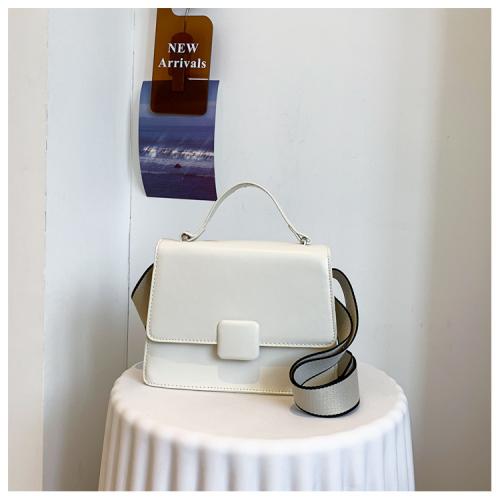 Fashionable and Simple Handbag Women's 2022 Autumn and Winter New Vintage One Shoulder Crossbody Bag Korean Flap Small Square Ba