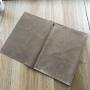 Light Brown Velvet Envelope Dust Bag Velour Envelop Packaging Bag