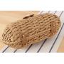 ZF371 New Fashion Shell Handbag Rattan Woven Bag For Summer Shoulder Bags For Girl Lovely Rattan Woven Ladies Bags