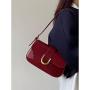 Advanced Vintage Wine Red Fashion Handbag Single