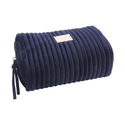 Private label capacity custom quilted vegan cosmetic bag storage makeup bag organizer
